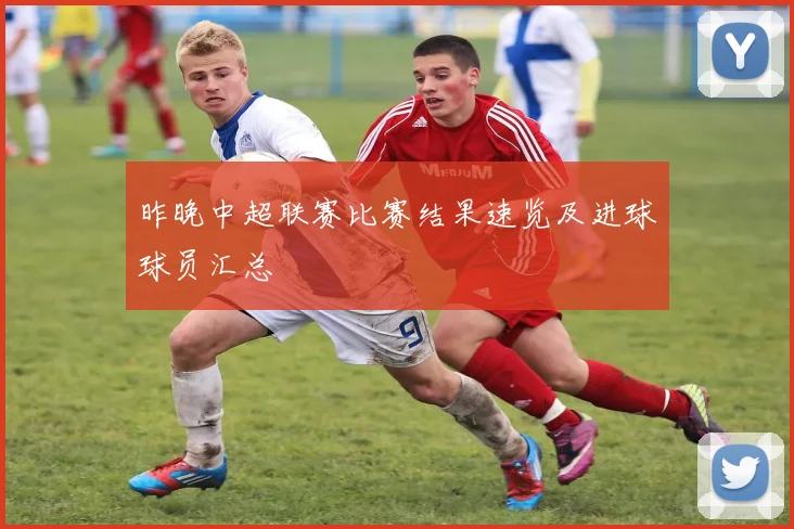 昨晚中超联赛比赛结果速览及进球球员汇总